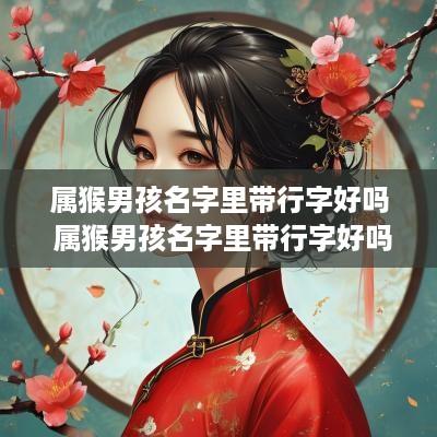 属猴男孩名字里带行字好吗 属猴男孩名字里带行字好吗怎么取