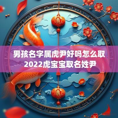 男孩名字属虎尹好吗怎么取 2025虎宝宝取名姓尹
