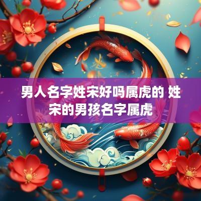 男人名字姓宋好吗属虎的 姓宋的男孩名字属虎