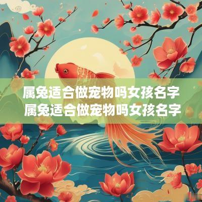 属兔适合做宠物吗女孩名字 属兔适合做宠物吗女孩名字叫什么