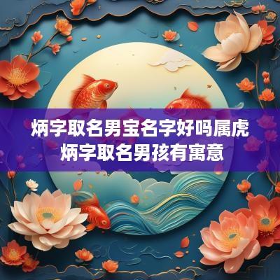 炳字取名男宝名字好吗属虎 炳字取名男孩有寓意