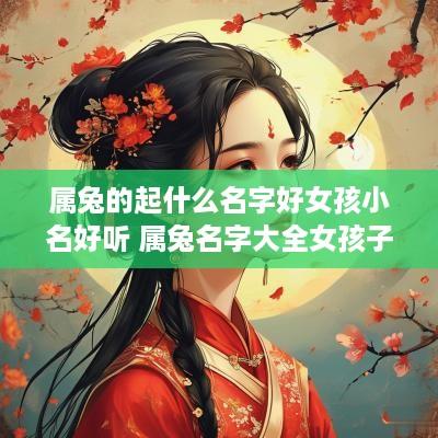 属兔的起什么名字好女孩小名好听 属兔名字大全女孩子