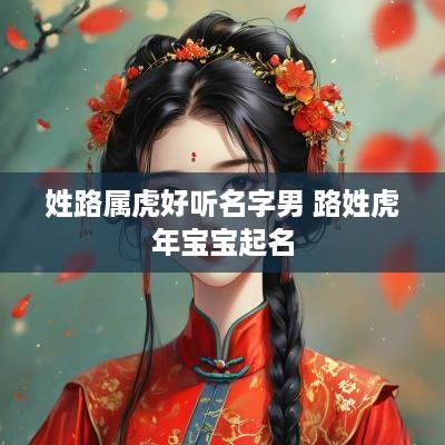姓路属虎好听名字男 路姓蛇年宝宝起名