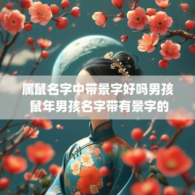 属鼠名字中带景字好吗男孩 蛇年男孩名字带有景字的