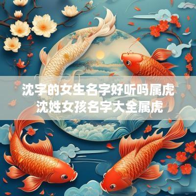 沈字的女生名字好听吗属虎 沈姓女孩名字大全属虎
