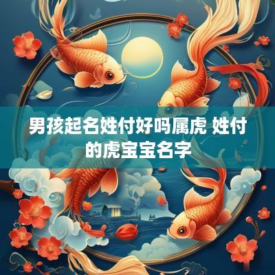 男孩起名姓付好吗属虎 姓付的虎宝宝名字