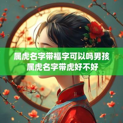属虎名字带福字可以吗男孩 属虎名字带虎好不好