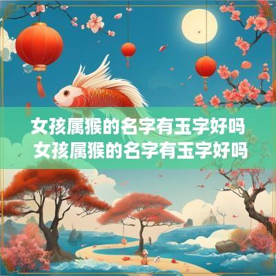 女孩属猴的名字有玉字好吗 女孩属猴的名字有玉字好吗怎么取