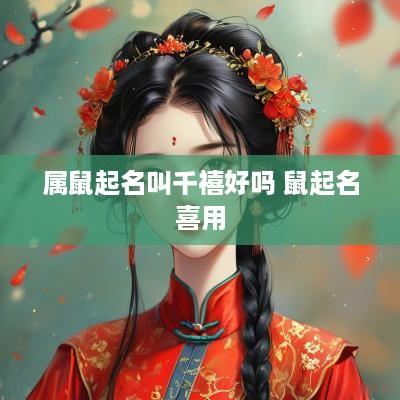 属鼠起名叫千禧好吗 鼠起名喜用