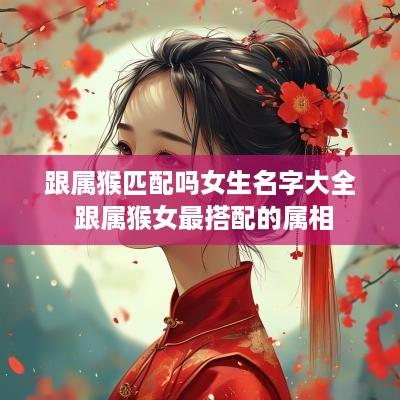 跟属猴匹配吗女生名字大全 跟属猴女最搭配的属相