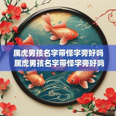 属虎男孩名字带怿字旁好吗 属虎男孩名字带怿字旁好吗