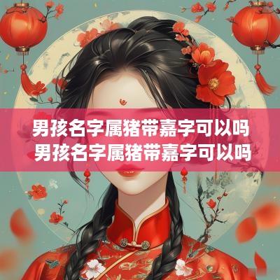 男孩名字属猪带嘉字可以吗 男孩名字属猪带嘉字可以吗