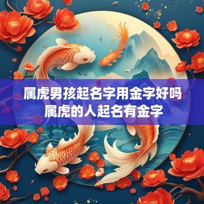 属虎男孩起名字用金字好吗 属虎的人起名有金字
