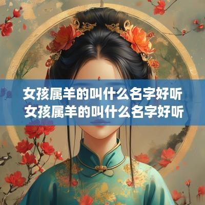 女孩属羊的叫什么名字好听 女孩属羊的叫什么名字好听点