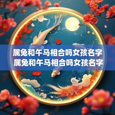 属兔和午马相合吗女孩名字 属兔和午马相合吗女孩名字怎么取