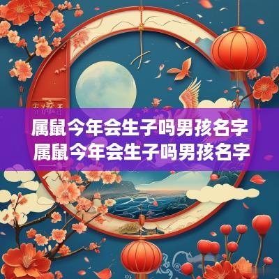 属鼠今年会生子吗男孩名字 属鼠今年会生子吗男孩名字怎么取
