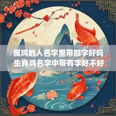 属鸡的人名字里带颜字好吗 生肖鸡名字中带有字好不好
