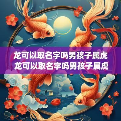 龙可以取名字吗男孩子属虎 龙可以取名字吗男孩子属虎的