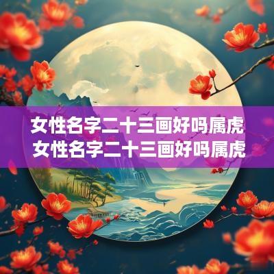 女性名字二十三画好吗属虎 女性名字二十三画好吗属虎的