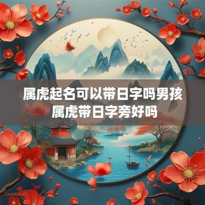 属虎起名可以带日字吗男孩 属虎带日字旁好吗