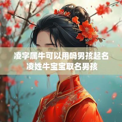 凌字属牛可以用吗男孩起名 凌姓牛宝宝取名男孩
