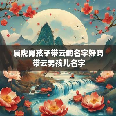 属虎男孩子带云的名字好吗 带云男孩儿名字