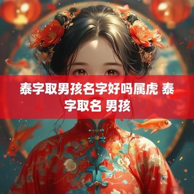 泰字取男孩名字好吗属虎 泰字取名 男孩