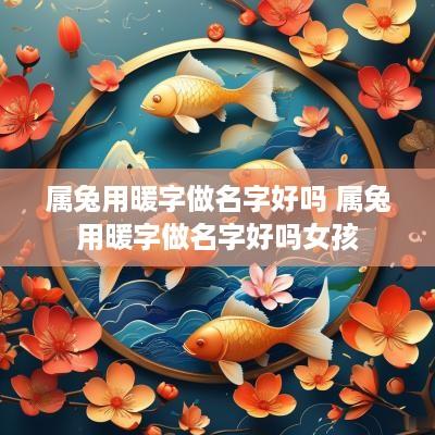 属兔用暖字做名字好吗 属兔用暖字做名字好吗女孩