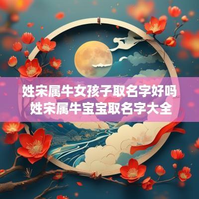 姓宋属牛女孩子取名字好吗 姓宋属牛宝宝取名字大全