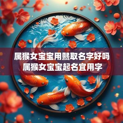 属猴女宝宝用熙取名字好吗 属猴女宝宝起名宜用字
