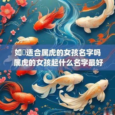 如荍适合属虎的女孩名字吗 属虎的女孩起什么名字最好