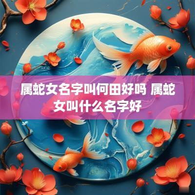 属蛇女名字叫何田好吗 属蛇女叫什么名字好