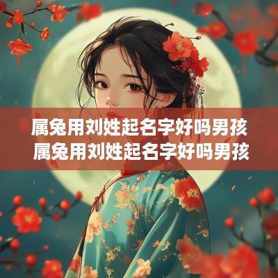 属兔用刘姓起名字好吗男孩 属兔用刘姓起名字好吗男孩子