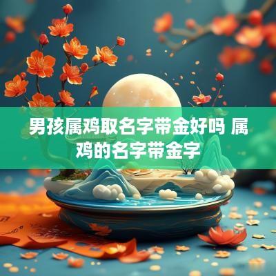 男孩属鸡取名字带金好吗 属鸡的名字带金字