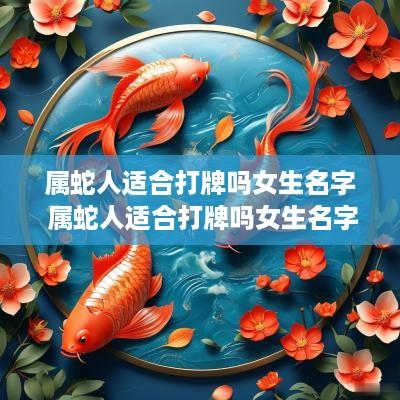 属蛇人适合打牌吗女生名字 属蛇人适合打牌吗女生名字怎么取