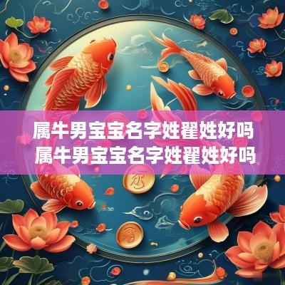 属牛男宝宝名字姓翟姓好吗 属牛男宝宝名字姓翟姓好吗怎么取