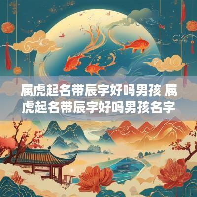 属虎起名带辰字好吗男孩 属虎起名带辰字好吗男孩名字