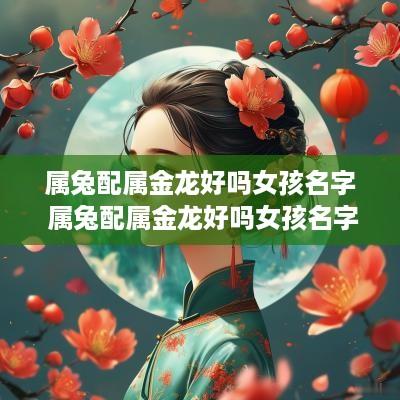 属兔配属金龙好吗女孩名字 属兔配属金龙好吗女孩名字大全
