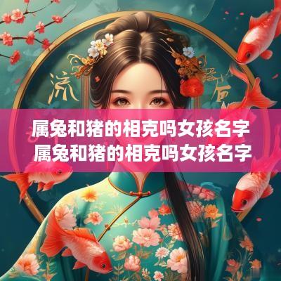 属兔和猪的相克吗女孩名字 属兔和猪的相克吗女孩名字大全