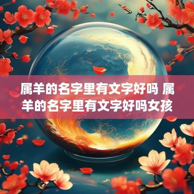 属羊的名字里有文字好吗 属羊的名字里有文字好吗女孩