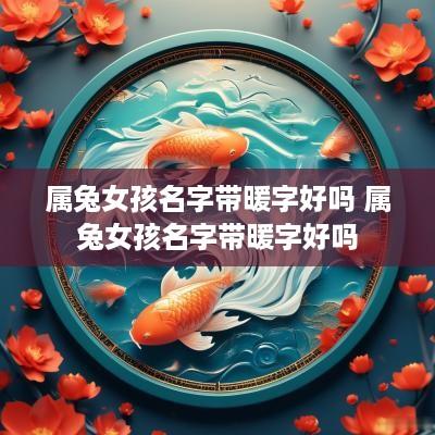 属兔女孩名字带暖字好吗 属兔女孩名字带暖字好吗
