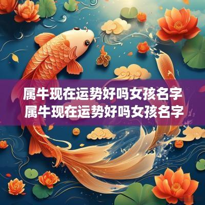属牛现在运势好吗女孩名字 属牛现在运势好吗女孩名字叫什么