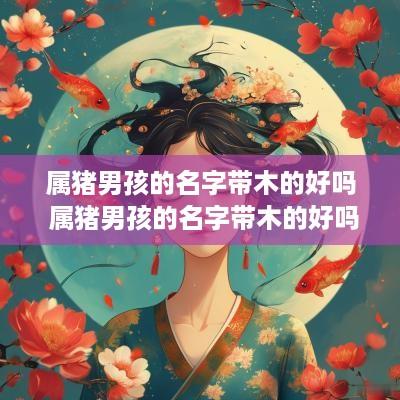 属猪男孩的名字带木的好吗 属猪男孩的名字带木的好吗怎么取