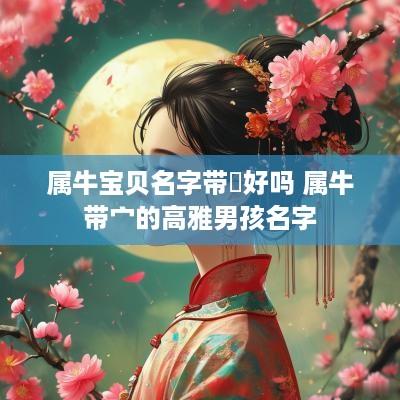 属牛宝贝名字带垚好吗 属牛带宀的高雅男孩名字