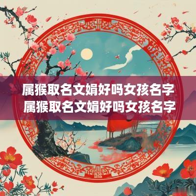 属猴取名文娟好吗女孩名字 属猴取名文娟好吗女孩名字怎么取