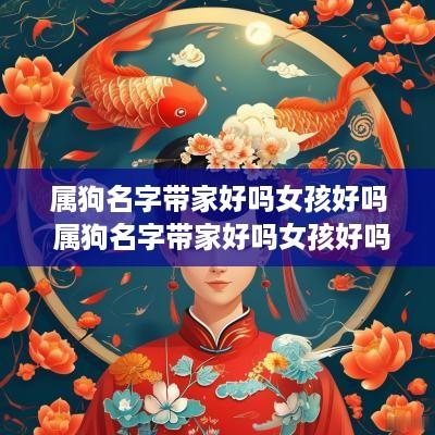 属狗名字带家好吗女孩好吗 属狗名字带家好吗女孩好吗