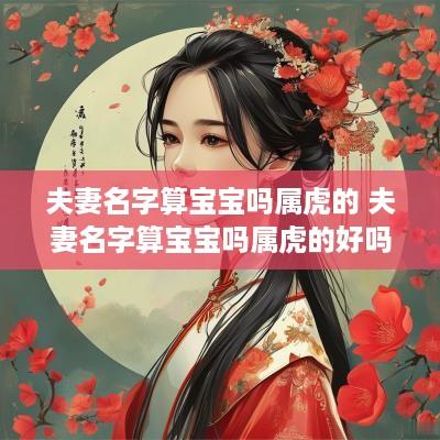 夫妻名字算宝宝吗属虎的 夫妻名字算宝宝吗属虎的好吗