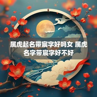 属虎起名带宸字好吗女 属虎名字带宸字好不好