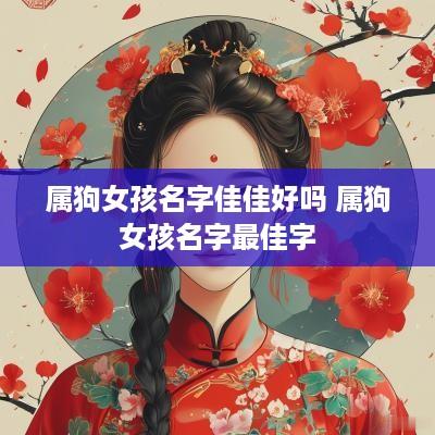 属狗女孩名字佳佳好吗 属狗女孩名字最佳字