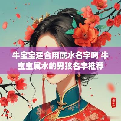 牛宝宝适合用属水名字吗 牛宝宝属水的男孩名字推荐